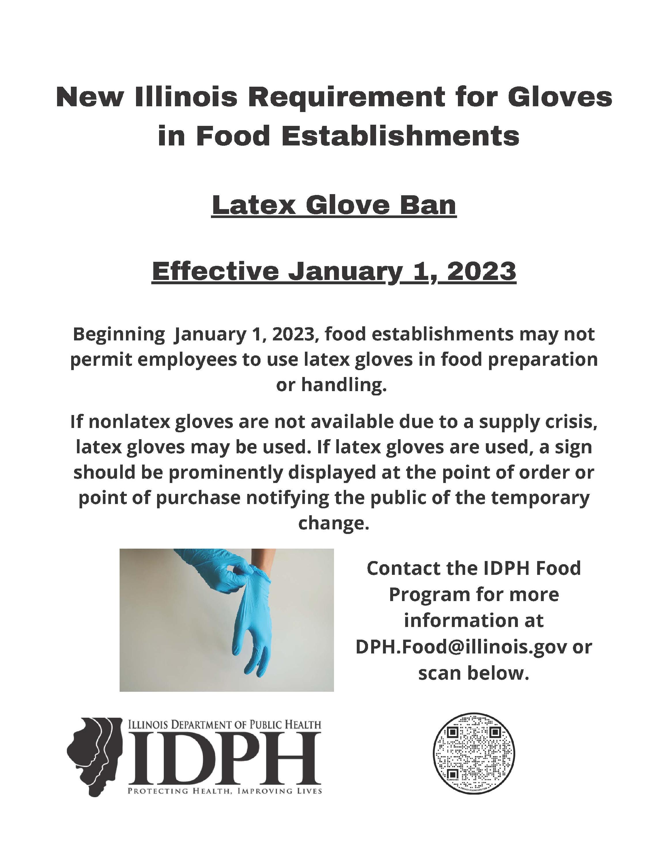 Final Latex Glove Ban in Food Establishments  2
